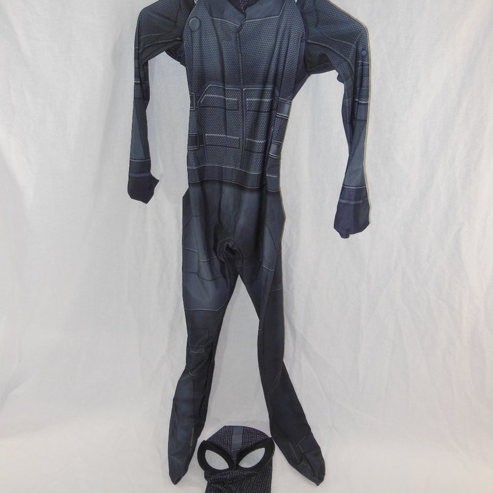 Spider-Man Bodysuit Mask Costume M Zentai Cosplay Medium Halloween Black Adult
